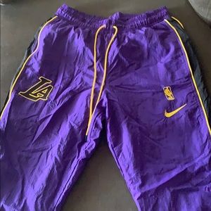 Nike Los Angeles Lakers mesh pants